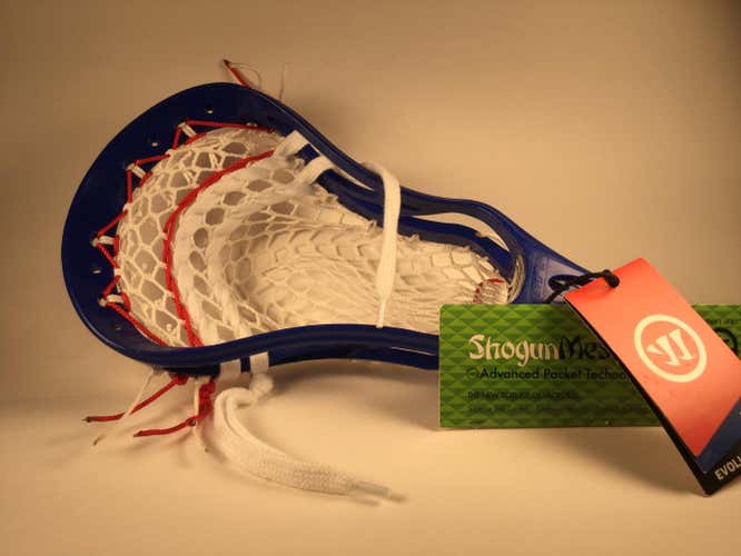 NEW- Royal Blue Warrior Evo X. Ninja Lax Shogun Mesh