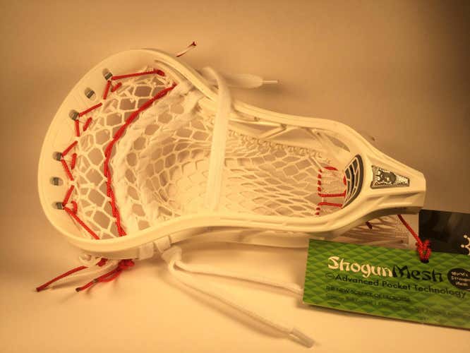 NEW- White Brine RP3 2X. Strung. NinjaLax Shogun Mesh