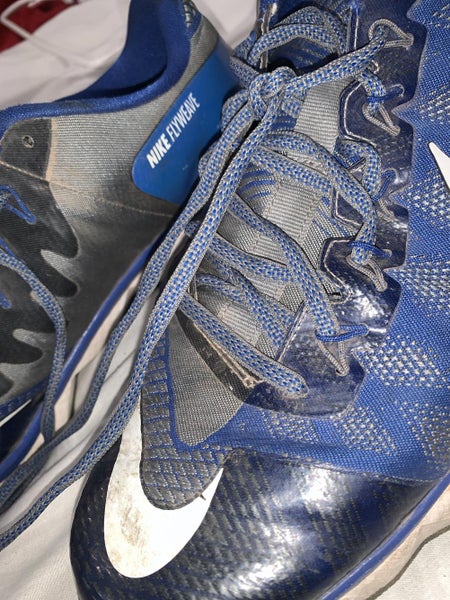 Used Blue Nike Flyweave Baseball Turfs Size 9.5 (Men's Shoes | SidelineSwap