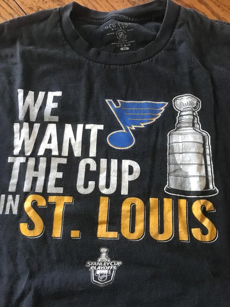 Adidas St. Louis Blues Stanley Cup Champions Golf Polo XL Shirt NHL Hockey