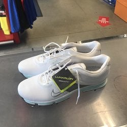 White Women's Size 10 (Women's 11) Nike Lunarlon Golf Shoes
