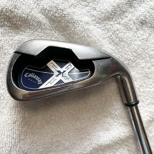 Used Callaway X-18 Uniflex 5 Iron, Steel Shaft, Right Handed