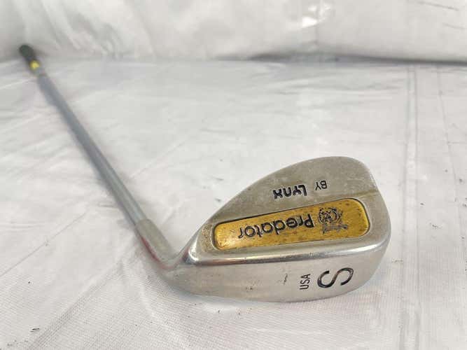 Used Lynx Predator Sand Wedge Steel Stiff Golf Wedge 36.25"