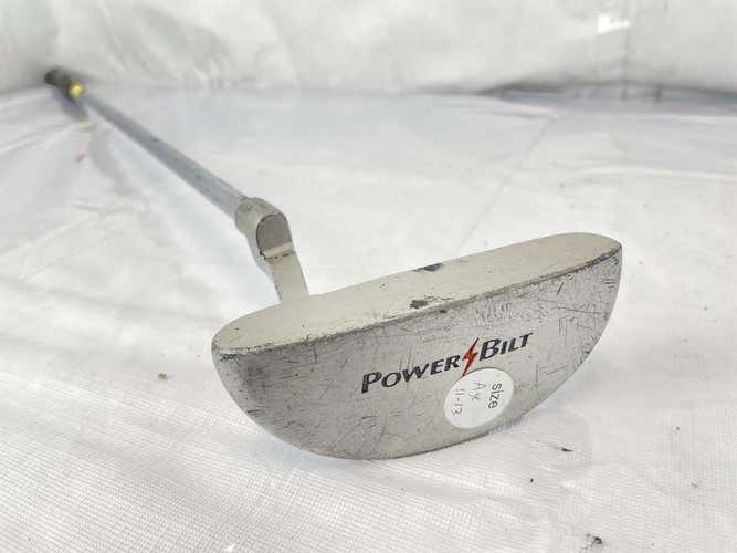 Used Powerbilt 32" Mallet Junior Golf Putter Lh Age 11-13