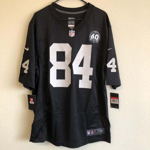 Nike Las Vegas Raiders Antonio Brown Anniversary Patch Jersey