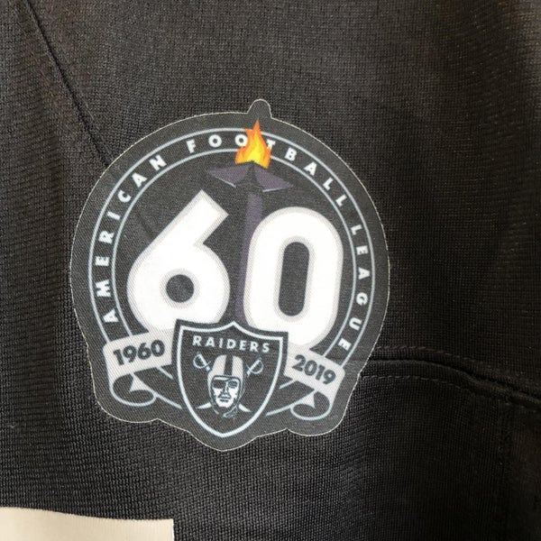 raiders jersey 60th anniversary