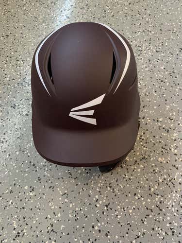 New Junior Elite X Easton Batting Helmet Maroon With Jaw Guard