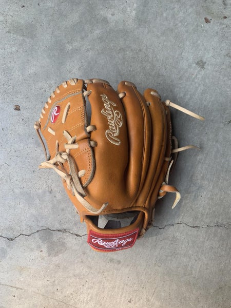 Brown High School/College Left Hand Throw 12" Heart of the Hide Baseball Glove