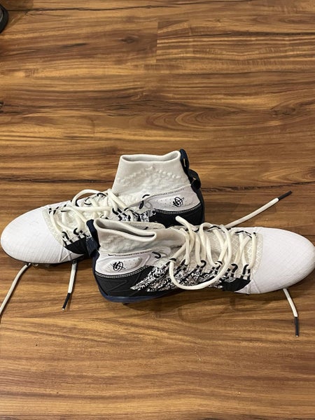 Custom Nike High Top Huarache 7 size 9.5 (New, Georgetown Lacrosse)
