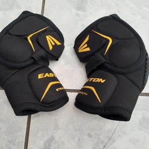 Black Used Youth Easton stealth medium elbow pads