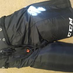 Black Senior Used Small CCM JetSpeed FT350 Hockey Pants