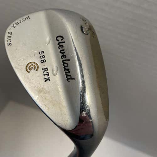 Used Cleveland 588 Rtx 60 Degree Steel Regular Golf Wedges