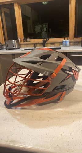 Game Worn Denver Outlaws Cascade S Helmet