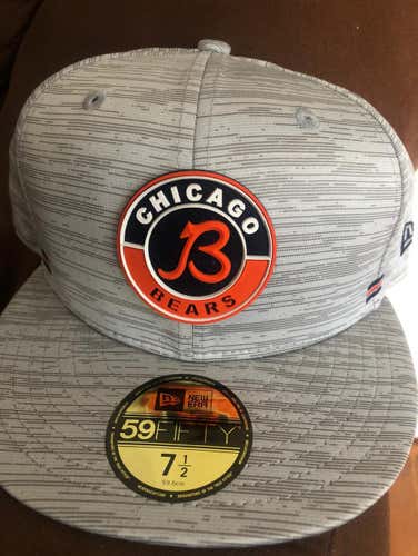 Chicago Bears New era NFL sideline fitted 7.5