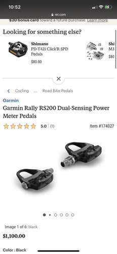 2021 Garmin Rally Rs Dual Power Meter Pedals
