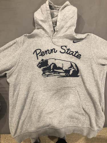 Penn State Gray Used Medium/Large Nike Sweatshirt
