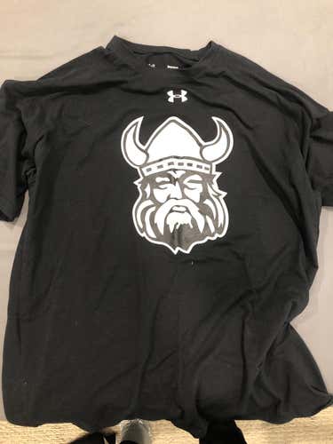 Orangeville Northmen Black Under Armour Shooting Shirt - Large Used