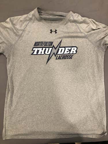 Thunder North Fulton Gray Men's Large Under Armour Shirt