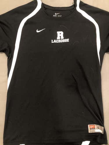 Roswell Lacrosse Black Used Large Nike Shooting Shirt