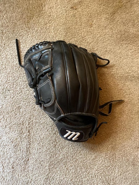 Black High School/College Left Hand Throw 12" Founders Series Baseball Glove