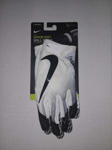 New Nike Vapor Knit Skill Gloves Size L