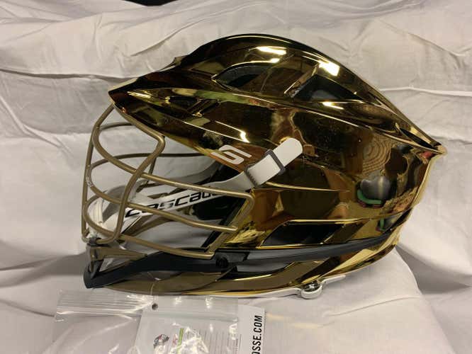 Custom Notre Dame Lacrosse Cascade S Helmet