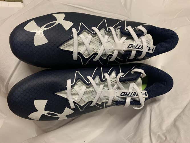 Notre Dame Lacrosse Team Issued Under Armour Cleats