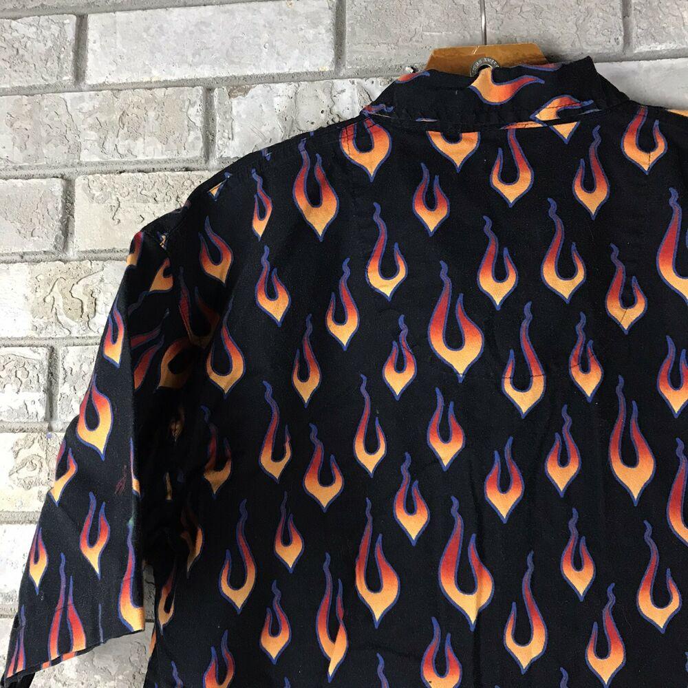 90s flame shirt