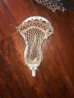 White Used FOGO STX Strung Duel Head