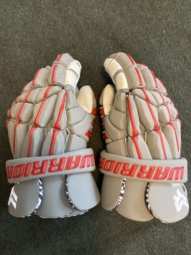 Warrior Regulator 2 Lacrosse Gloves 13" Rabil Edition Gray/Red