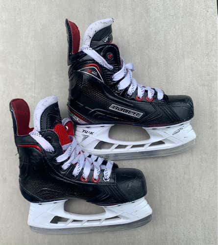 Junior Bauer Extra Wide Width  Size 1 Vapor XLTX Pro Hockey Skates