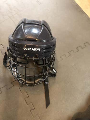 Blue Used Small Bauer  Re-Akt 75 Helmet