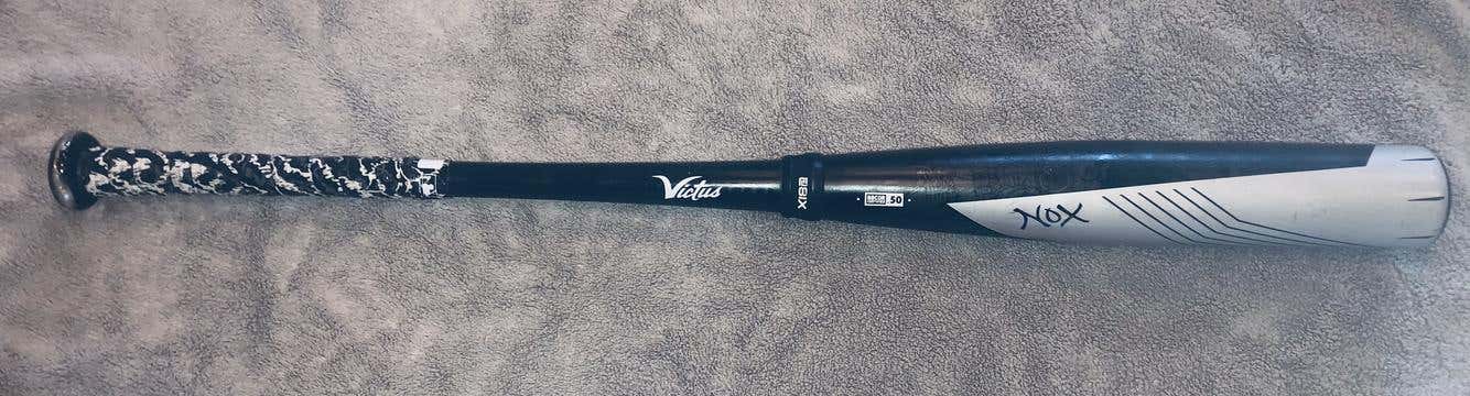 Used High School/College BBCOR Certified 2021 Victus Hybrid Victus Nox Bat (-3) 30 oz 33"