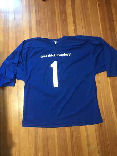 Blue 2XL/Goalie Cut Jersey
