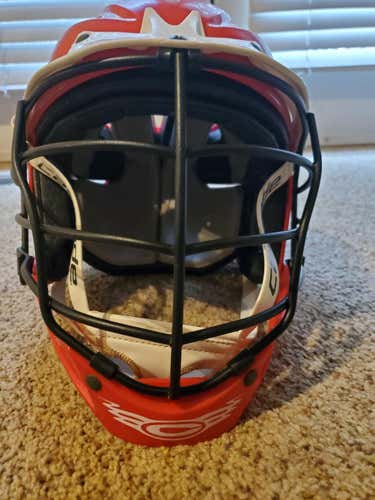 Red Used Youth Player's Cascade CPV-R Helmet