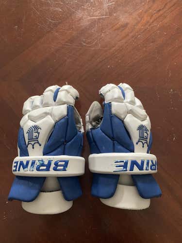 Used Brine  Lacrosse Gloves
