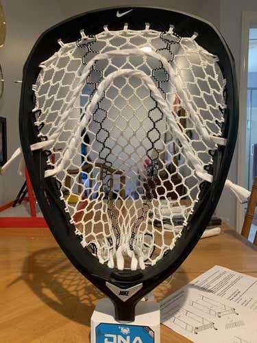 Used Strung Goalie Head