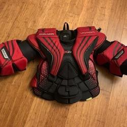Intermediate Used Small Bauer Vapor X2.9 Goalie Chest Protector