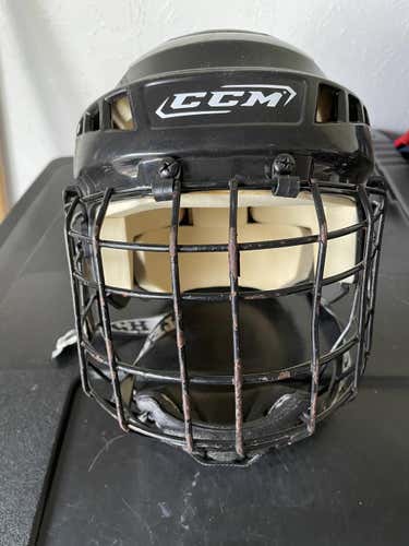 CCM ice hockey helmet with Itech cage