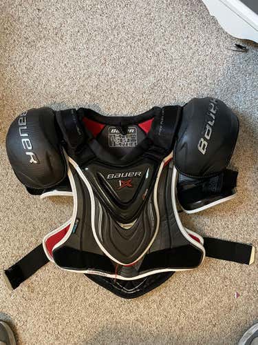 Senior Small Bauer Pro Stock Vapor 1X Shoulder Pads