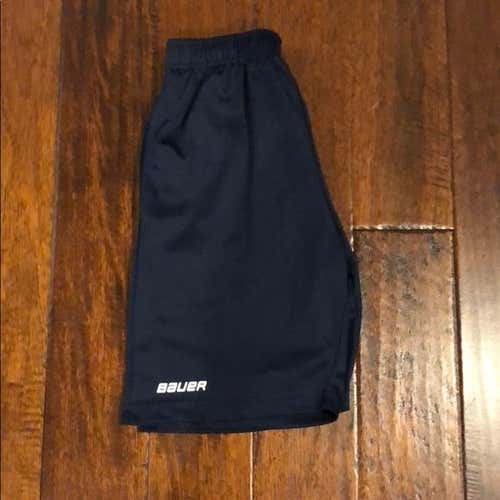 Blue Youth Used Men's Medium Bauer Shorts