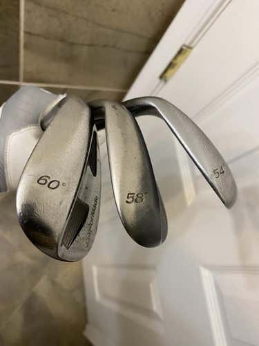 TaylorMade Tour TP Wedges Set 60*,58*,54* Wedge Flex Right Handed