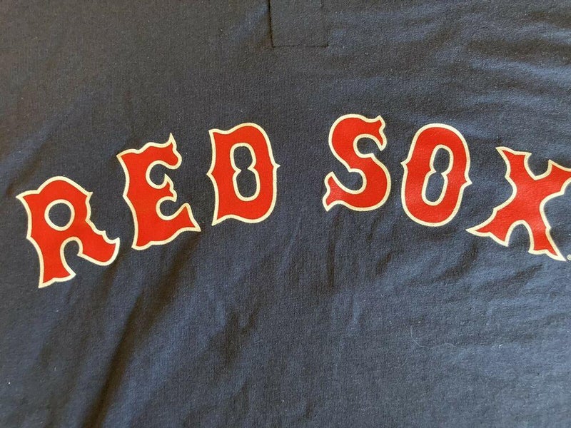 MLB RED SOX Majestic Tag Tshirt, Men's Fashion, Tops & Sets