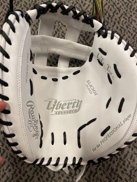 White New Catcher's Rawlings  Liberty Advanced 34" Softball Glove