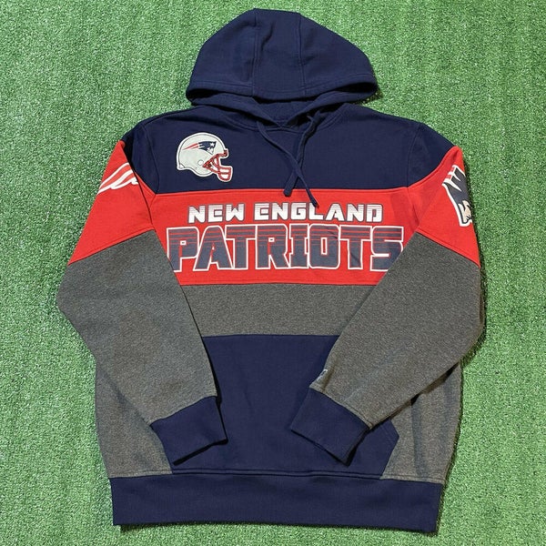 New England Patriots Sweatshirt Mens XL Adult NFL Football Hoodie Pullover  Retro