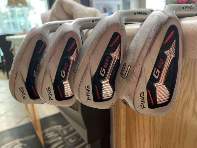 Men's Ping S Flex Graphite Shaft G410 Iron Set