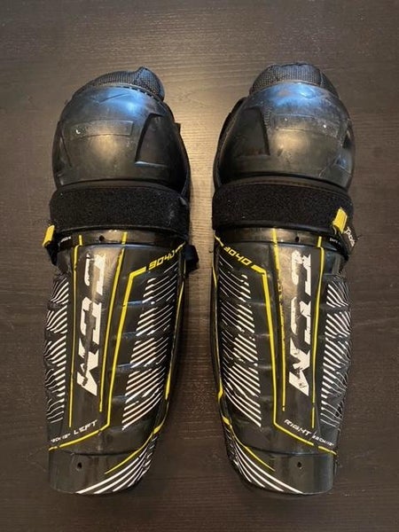 Used Senior CCM Tacks 9040 Shin Pads