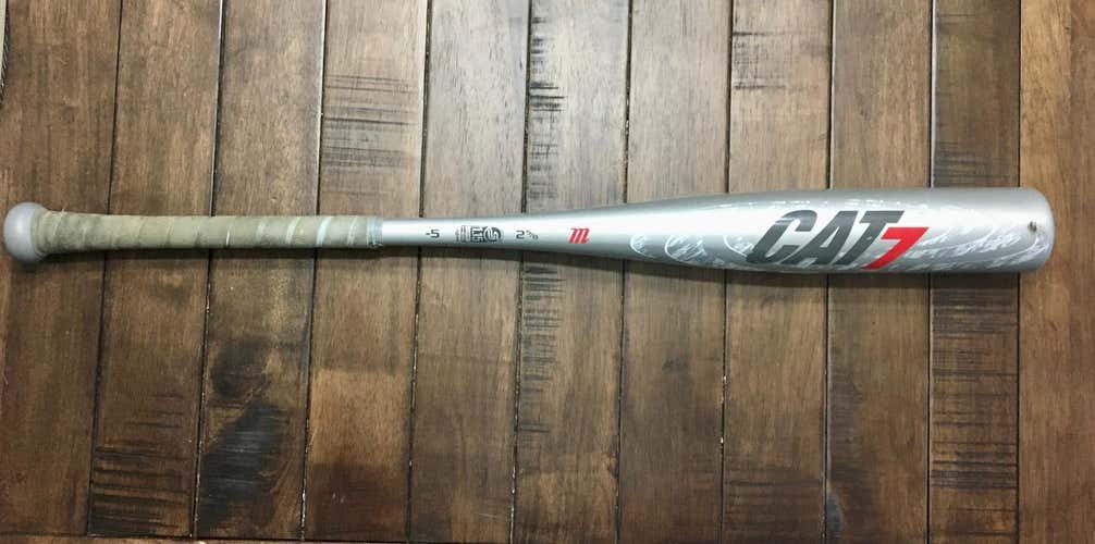 Used Kid Pitch (9YO-13YO) USSSA Certified 2020 Marucci Alloy CAT 7 Bat (-5) 26 oz 31"