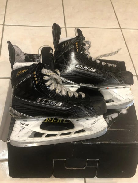 Junior Used Bauer Supreme MX3 Hockey Skates Regular Width Size 3