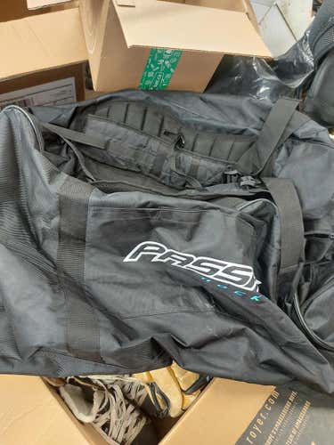 Passau new Goalie Bag with sea dogs goalie jersey.
